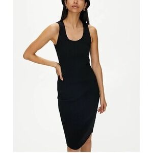 Wilfred Black Midi Dress